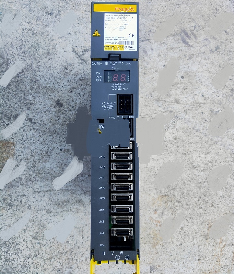 山東  煙臺發(fā)那科21i系統(tǒng)主軸伺服驅動器維修A06B-6102-H202#H520